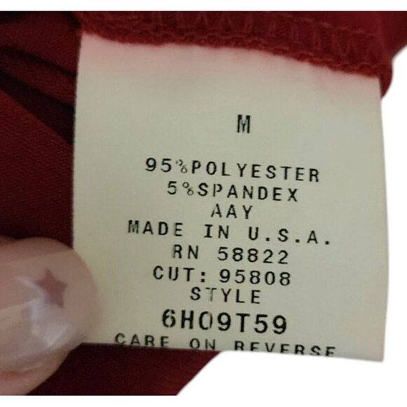 New Max Studio Halter Neck Sweetheart Sexy Cocktail Dress Womens Size M Red - Picture 9 of 9